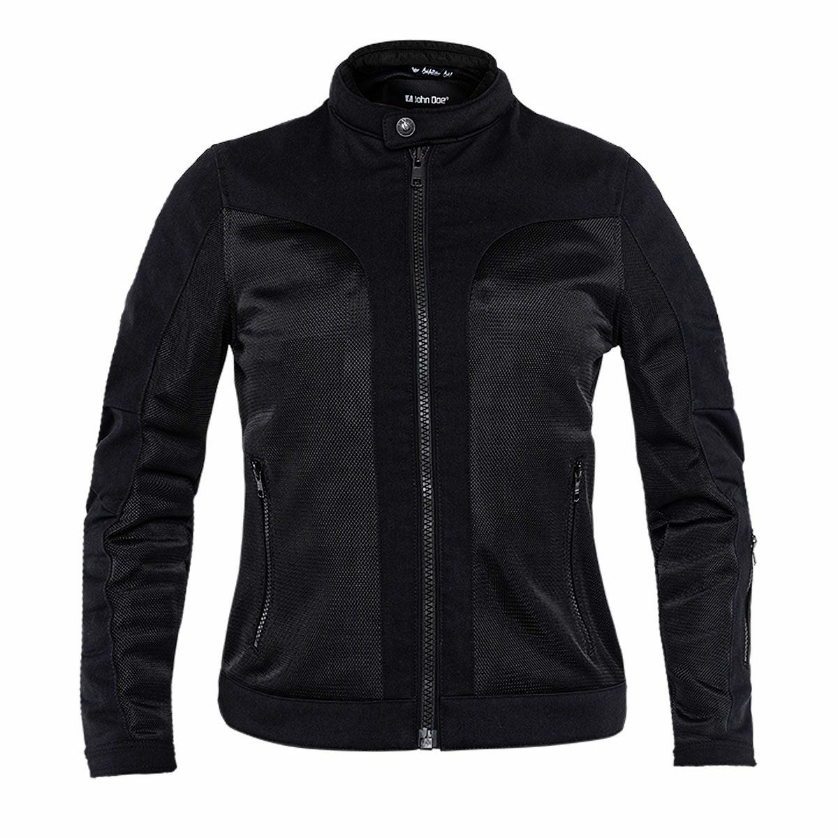 John Doe｜エアロ メッシュ ジャケット ウーマン｜ブラック