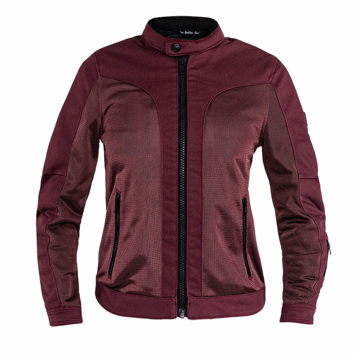 John Doe｜エアロ メッシュ ジャケット ウーマン｜ボルドー