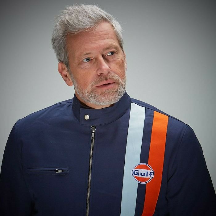 GULF｜ガルフ ディレニー ブルゾン｜アウター｜ネイビー｜モデル着用