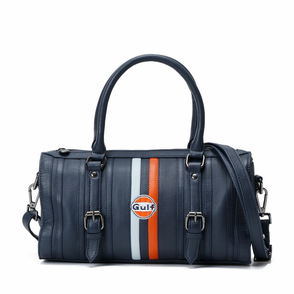 GULF｜ガルフ ボウリングバッグ｜ショルダーバッグ｜ネイビー