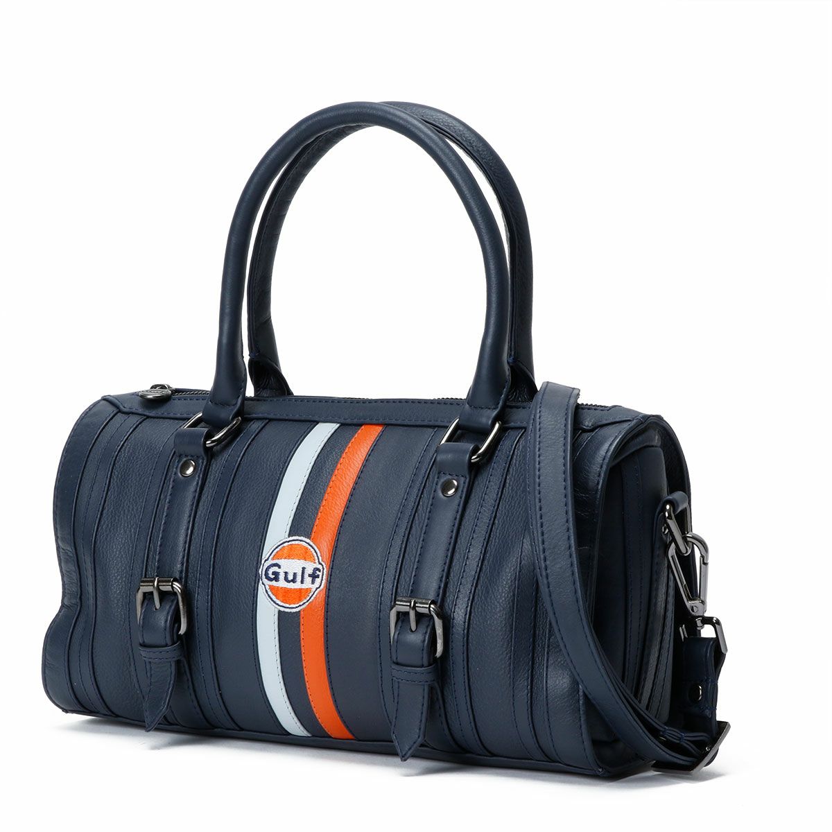 GULF｜ガルフ ボウリングバッグ｜ショルダーバッグ｜ネイビー