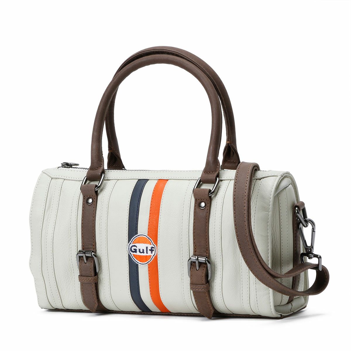 GULF｜ガルフ ボウリングバッグ｜ショルダーバッグ｜ライトベージュ