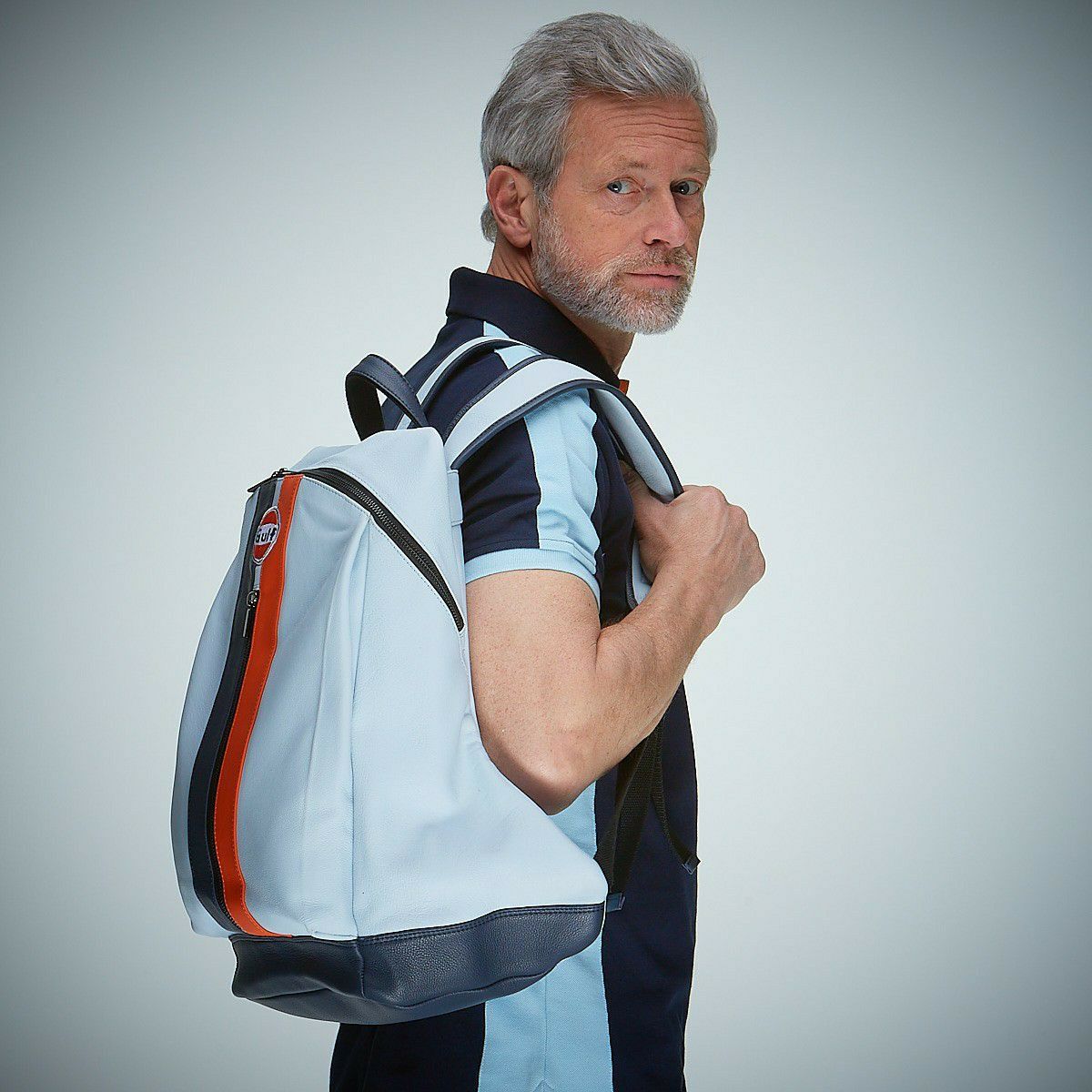 GULF｜ガルフ バックパック｜ライトブルー｜使用イメージ