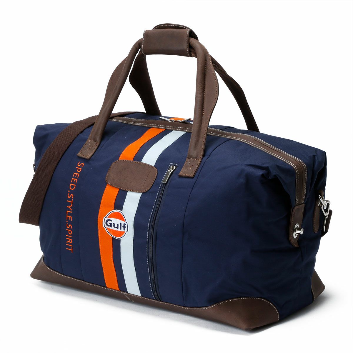 GULF｜ガルフ キャンバス トラベルバッグ ビッグ｜ボストンバッグ｜ネイビー