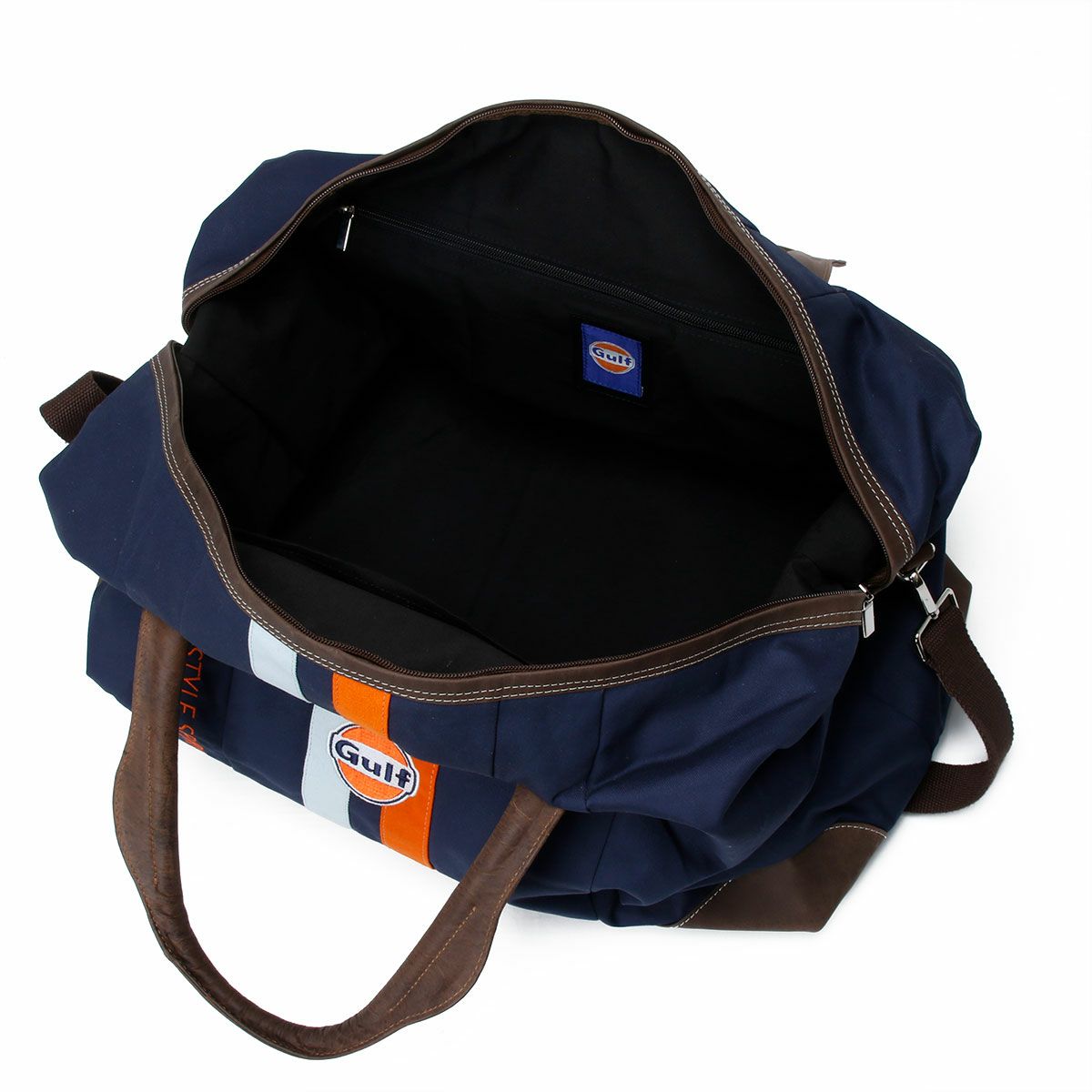 GULF｜ガルフ キャンバス トラベルバッグ ビッグ｜ボストンバッグ｜ネイビー