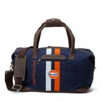 GULF｜ガルフ キャンバス トラベルバッグ ミディアム｜ボストンバッグ｜ネイビー