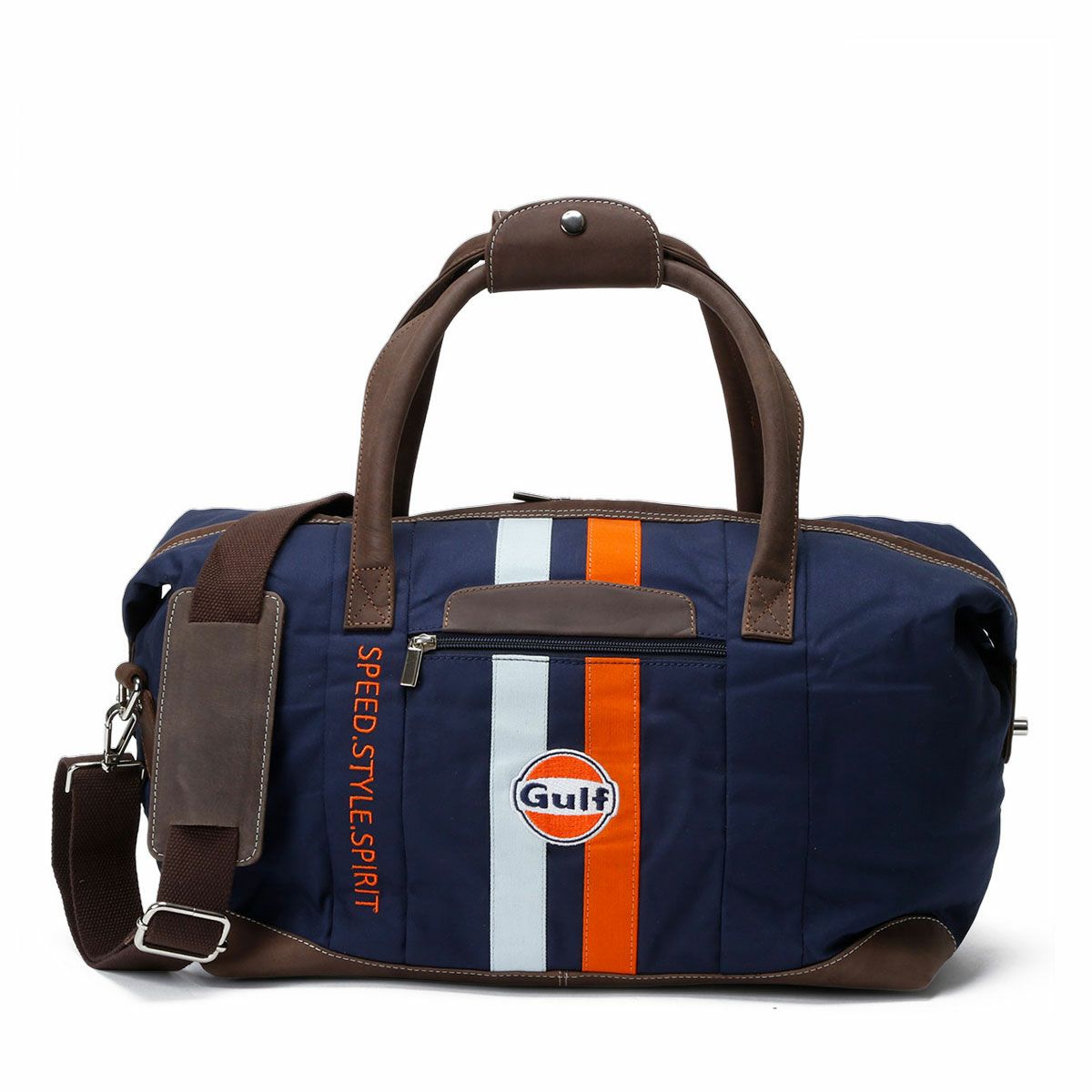 GULF｜ガルフ キャンバス トラベルバッグ ミディアム｜ボストンバッグ｜ネイビー