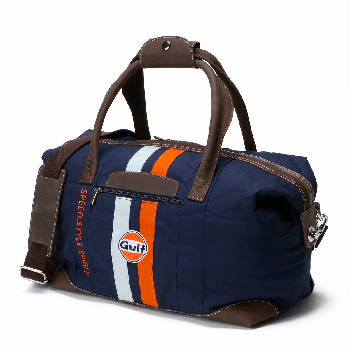 GULF｜ガルフ キャンバス トラベルバッグ ミディアム｜ボストンバッグ｜ネイビー