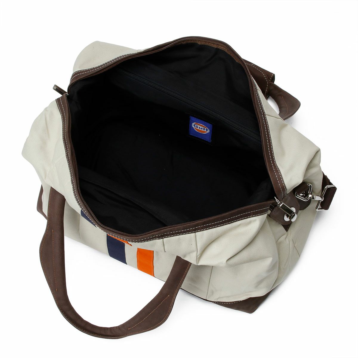 GULF｜ガルフ キャンバス トラベルバッグ ミディアム｜ボストンバッグ｜ライトベージュ