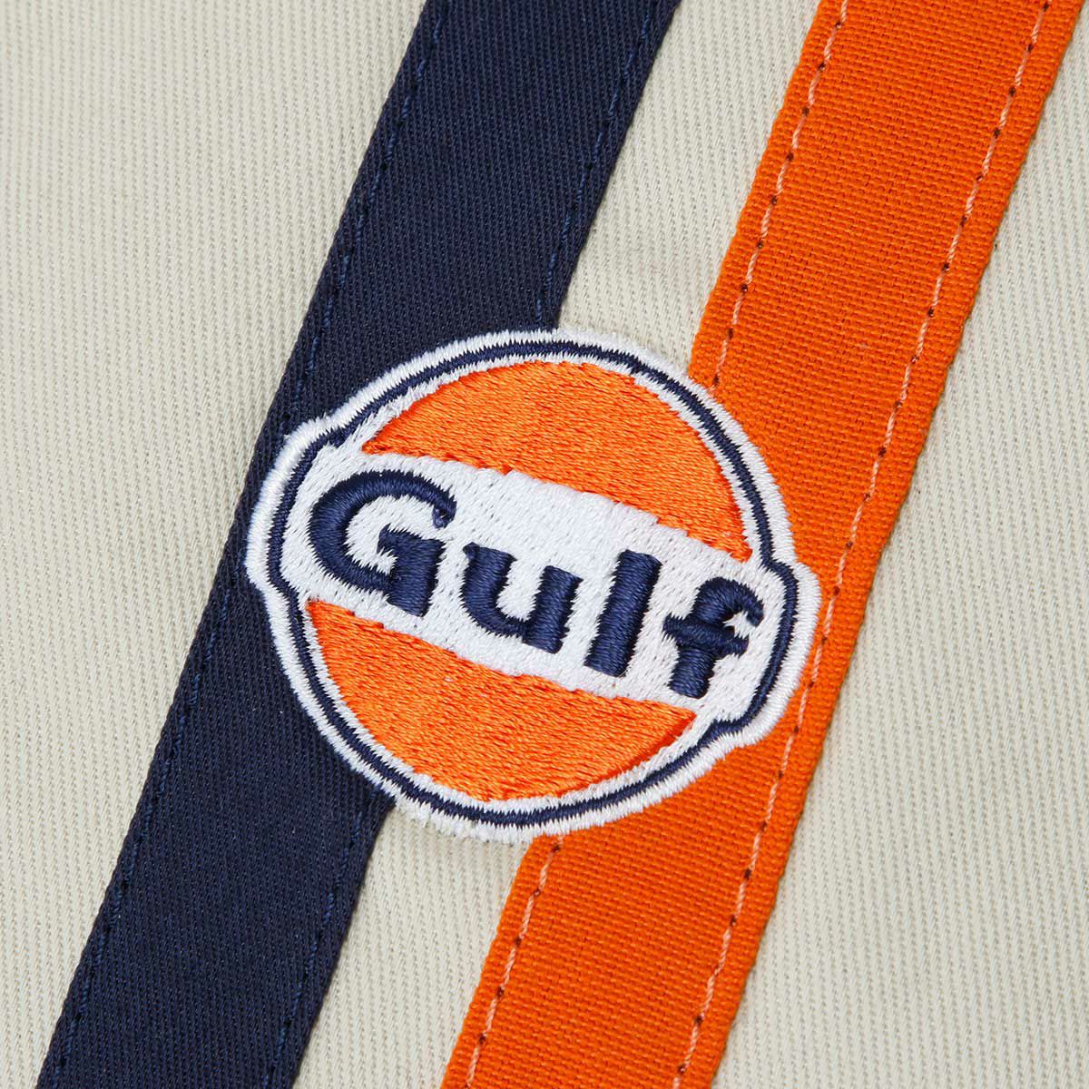 GULF｜ガルフ キャンバス シルバーストーンバッグ｜ショルダーバッグ｜ライトベージュ