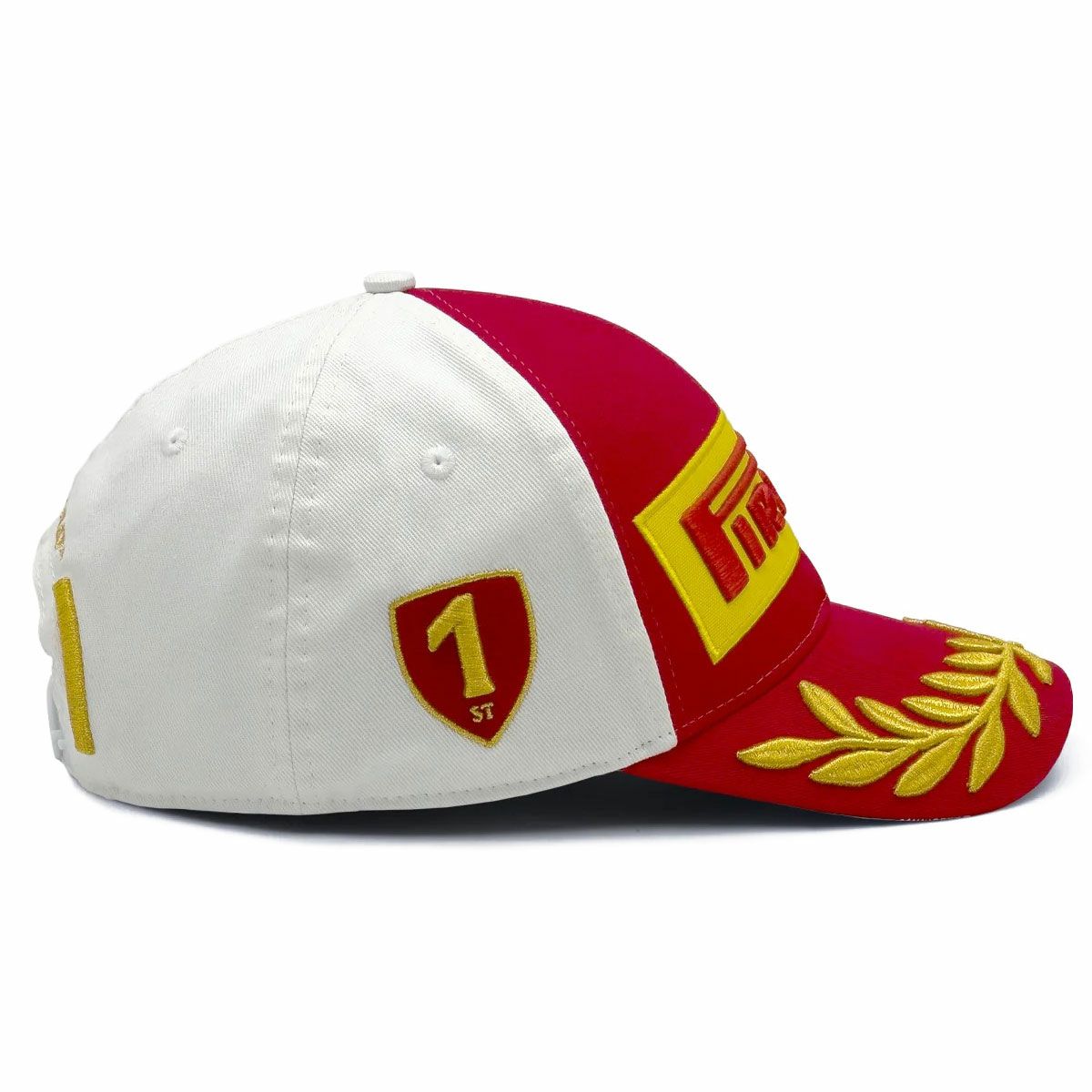 PIRELLI｜ピレリ F1 2025 モナコGP ポディウムキャップ｜帽子｜レッド×ホワイト