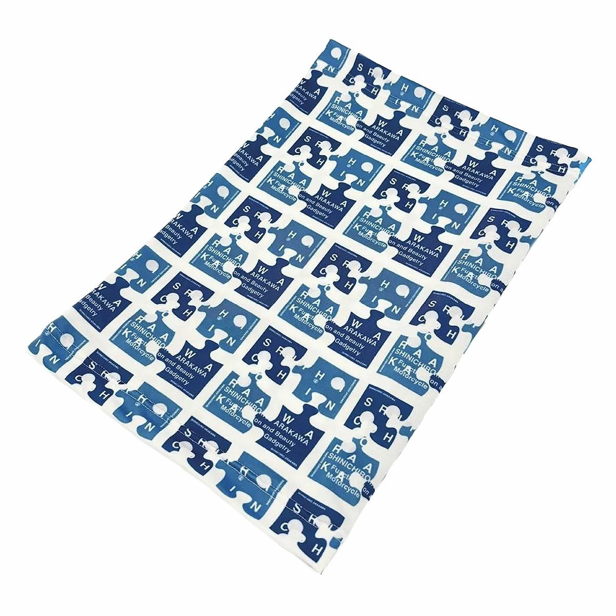 SHINICHIRO ARAKAWA｜スポーツマスク チューボ パズル｜ネックカバー｜ブルー