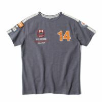 Warson Motors｜ジョー シフェール ハットトリック Tシャツ｜カーボン