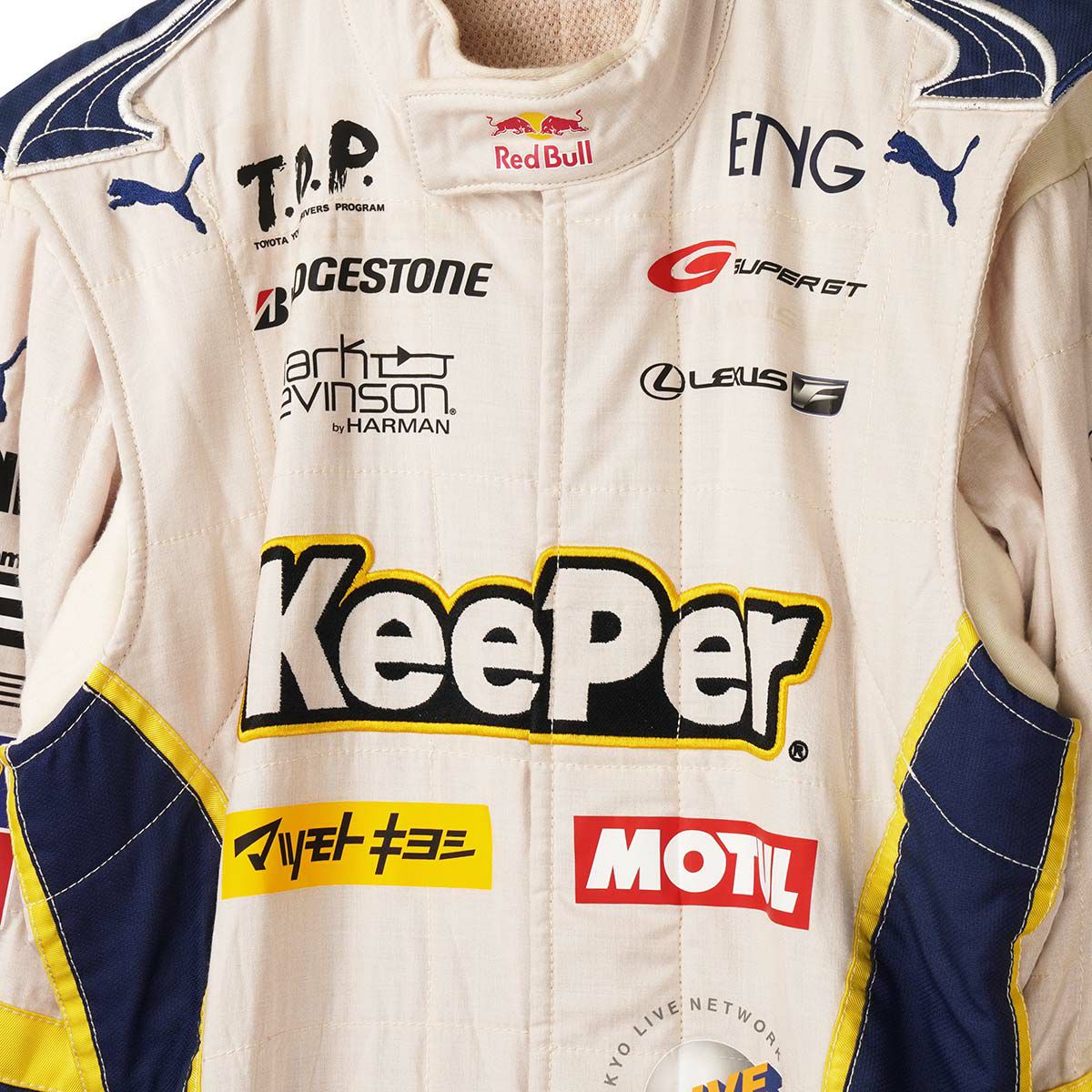 TOM’S｜GT2018KEEPER 平川亮選手着用 レーシングスーツ｜アウター