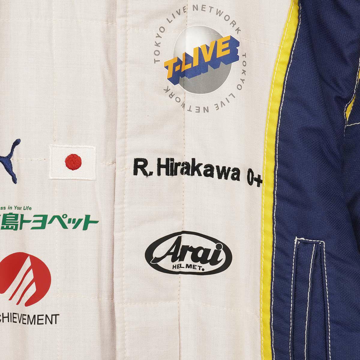 TOM’S｜GT2018KEEPER 平川亮選手着用 レーシングスーツ｜アウター