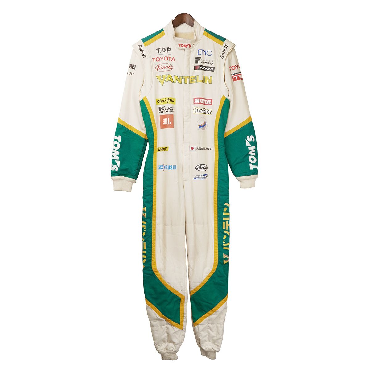 TOM’S｜SF 2018 VANTELIN 中嶋一貴選手着用 レーシングスーツ｜アウター