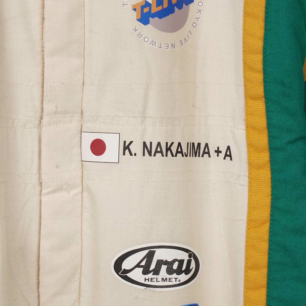 TOM’S｜SF 2018 VANTELIN 中嶋一貴選手着用 レーシングスーツ｜アウター