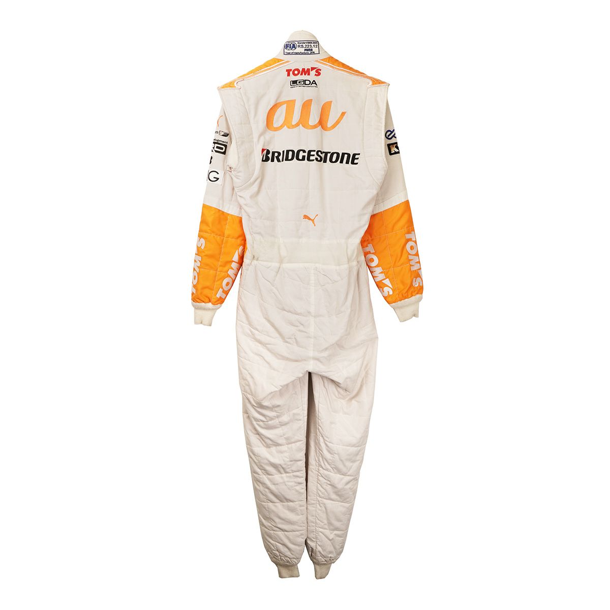 TOM’S｜GT2016au ニック・キャシディ選手着用 レーシングスーツ｜アウター