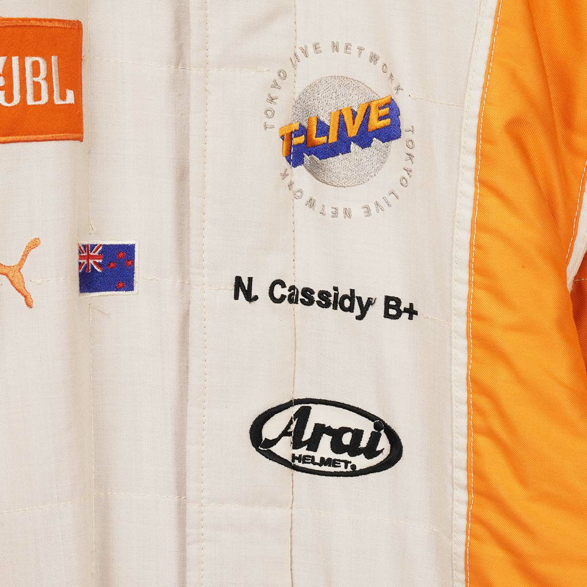 TOM’S｜GT2016au ニック・キャシディ選手着用 レーシングスーツ｜アウター