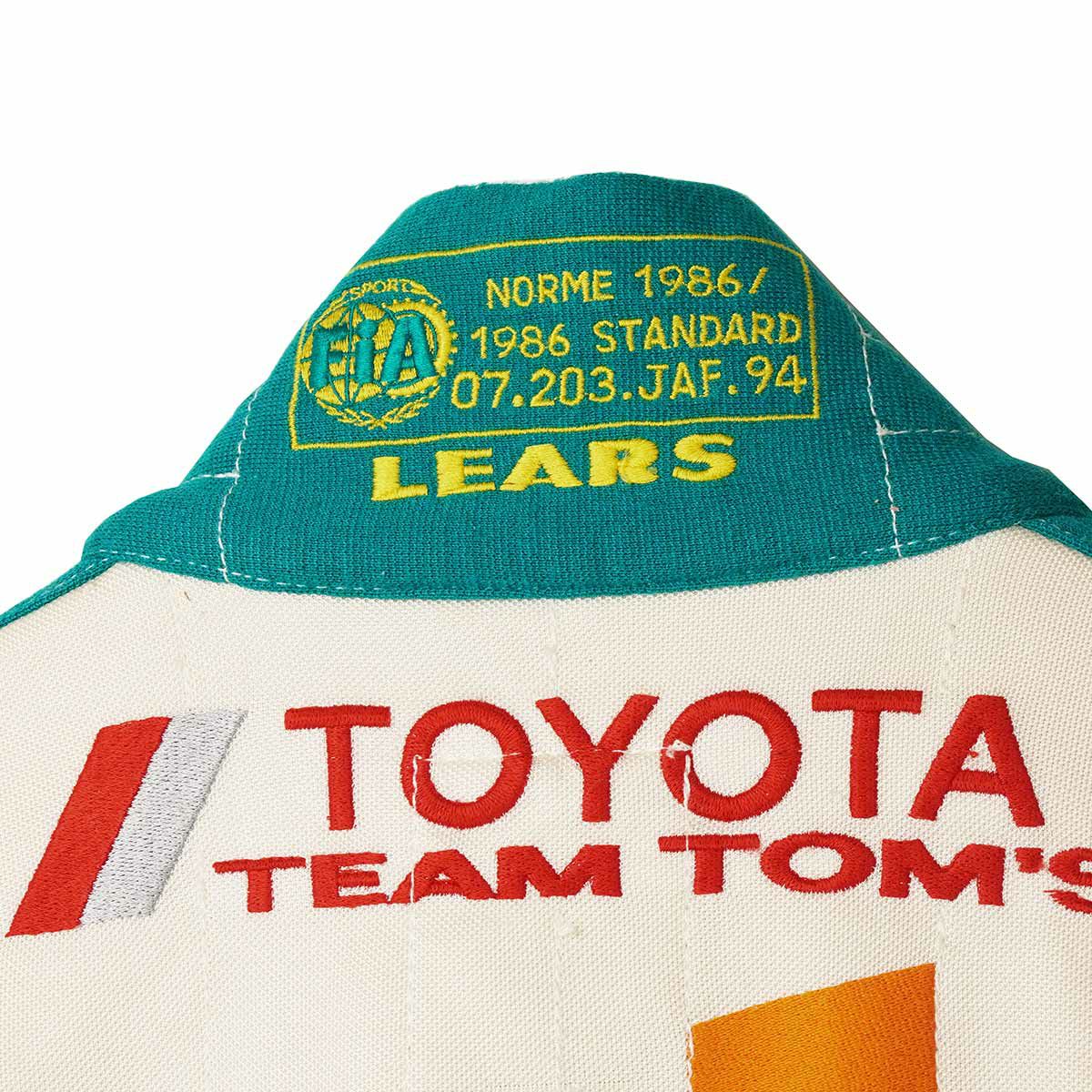 TOM’S｜GT2004WOODONE 土屋武士選手着用 レーシングスーツ｜アウター