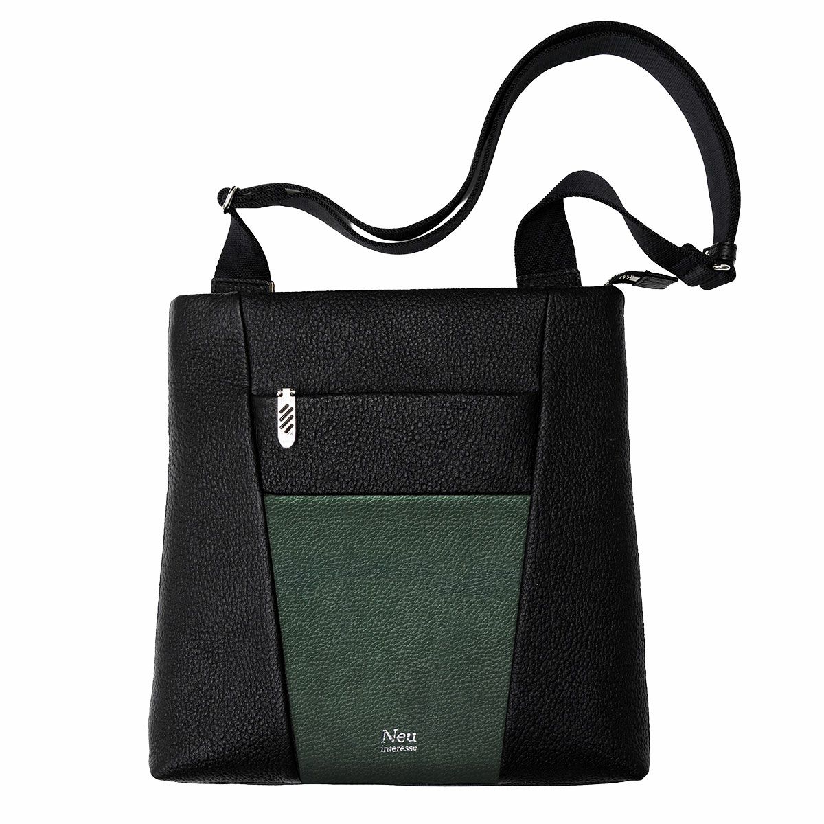 neuinteresse｜ドリフトキング ショルダーバッグ｜ブラック×グリーン