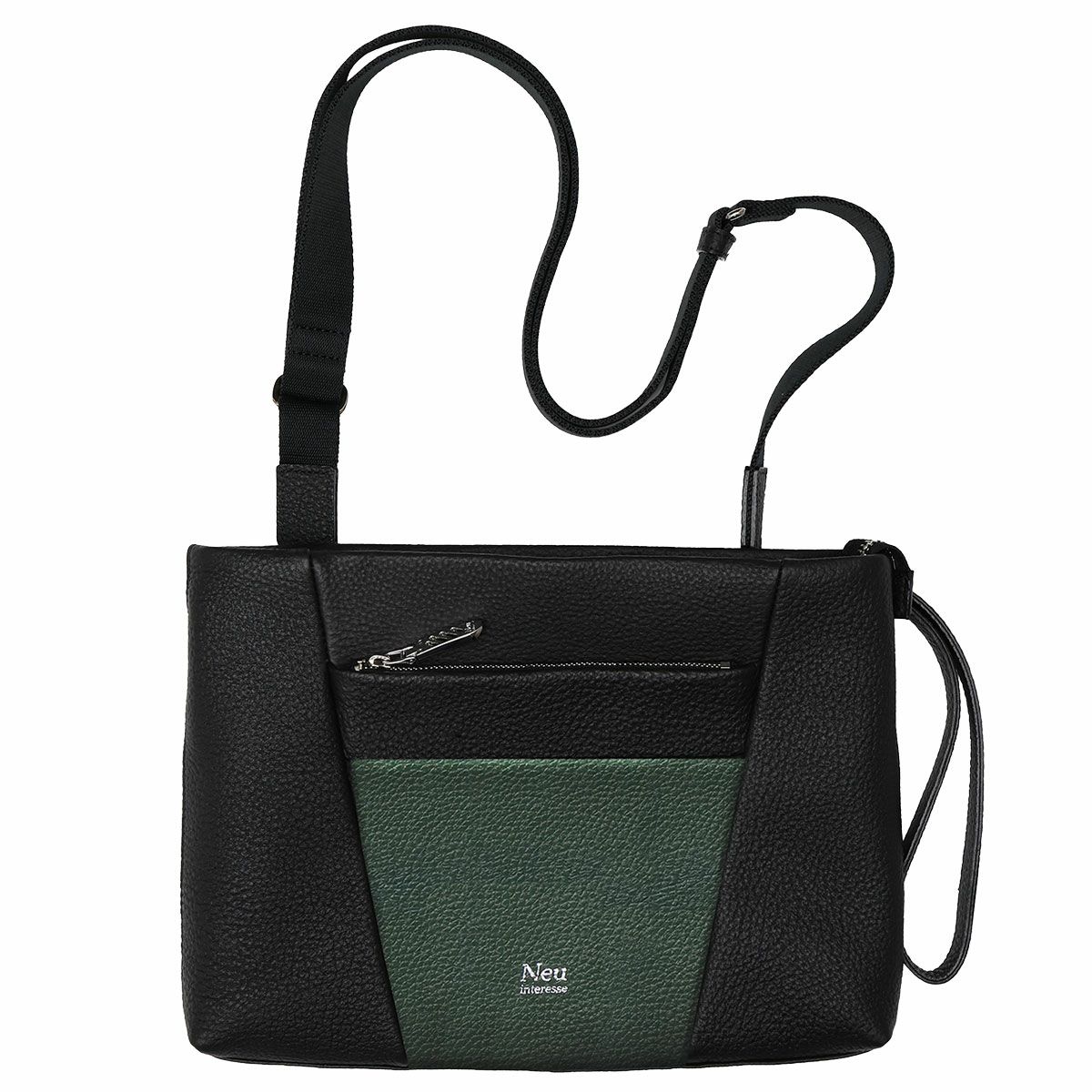 neuinteresse｜ドリフトキング 2ｗａｙ ショルダーバッグ｜ブラック×グリーン
