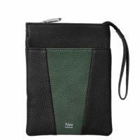 neuinteresse｜ドリフトキング ミニショルダーバッグ｜ブラック×グリーン