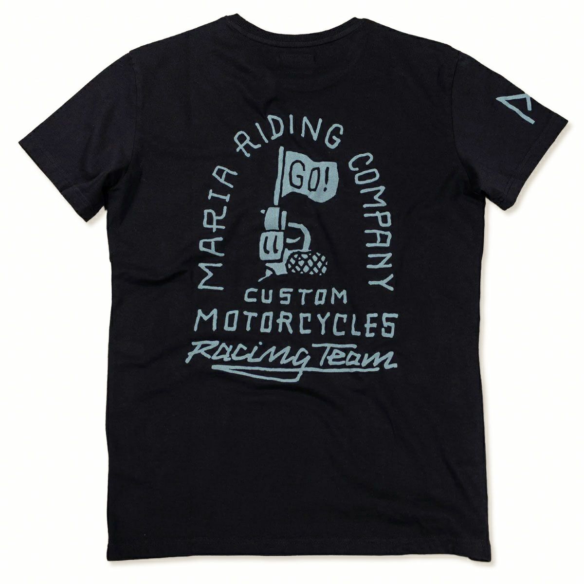 Maria Riding Company｜レディ セット ゴー！ Tシャツ｜ブラック