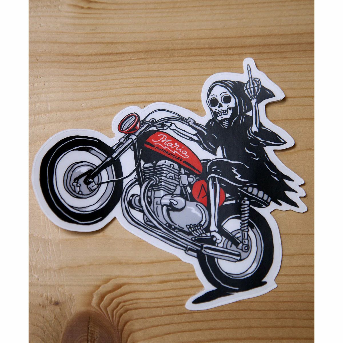 Maria Riding Company｜ステッカー パック｜レッドパック