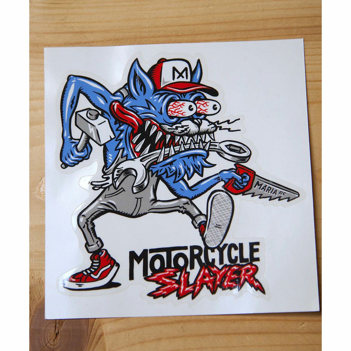 Maria Riding Company｜ステッカー パック｜レッドパック