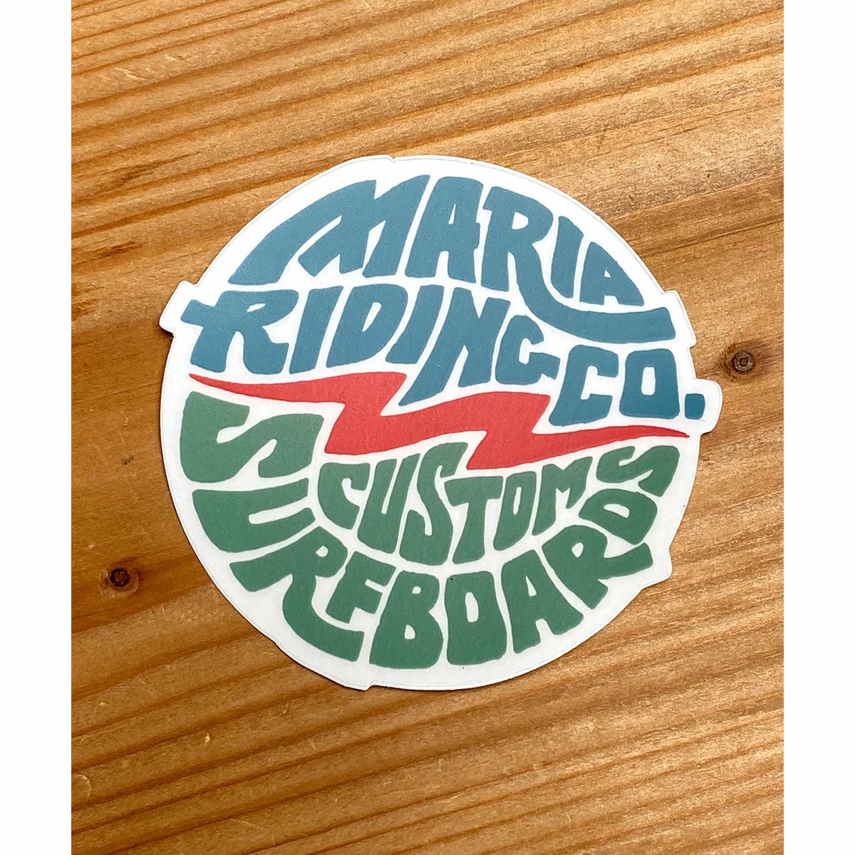 Maria Riding Company｜ステッカー パック｜ブルーパック