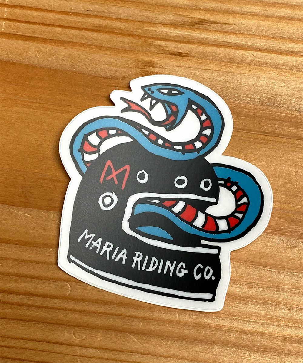 Maria Riding Company｜ステッカー パック｜ブルーパック