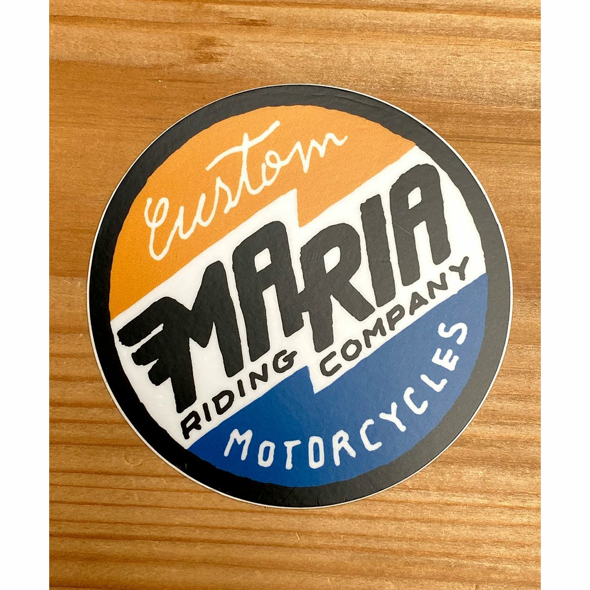 Maria Riding Company｜ステッカー パック｜ブルーパック