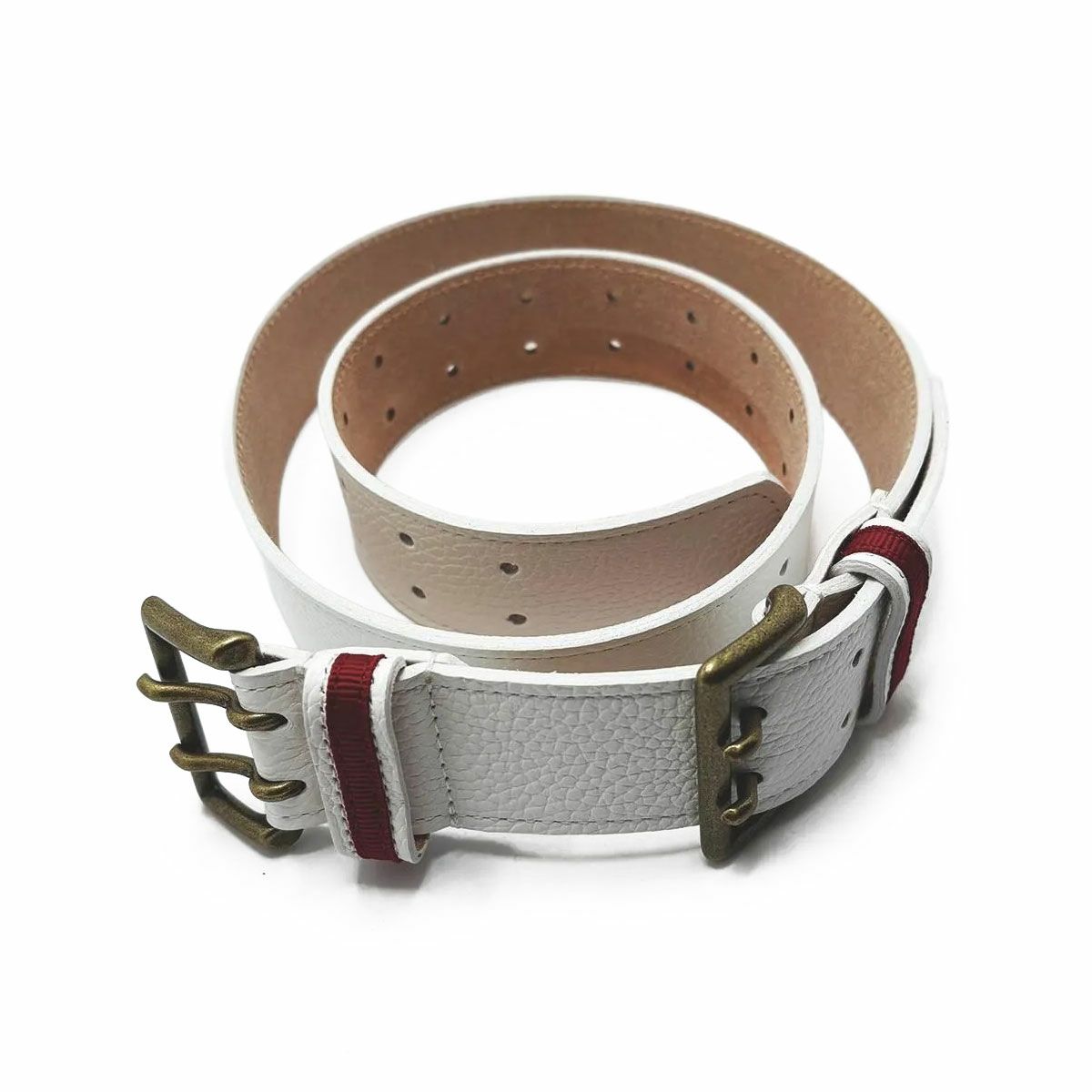 SHINICHIRO ARAKAWA｜ボーディング ベルト 2ピン｜ホワイト