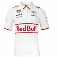 Red Bull Racing｜オラクル レッドブル レーシング 日本GP レプリカ チーム ポロシャツ 2025｜ポロシャツ｜ホワイト
