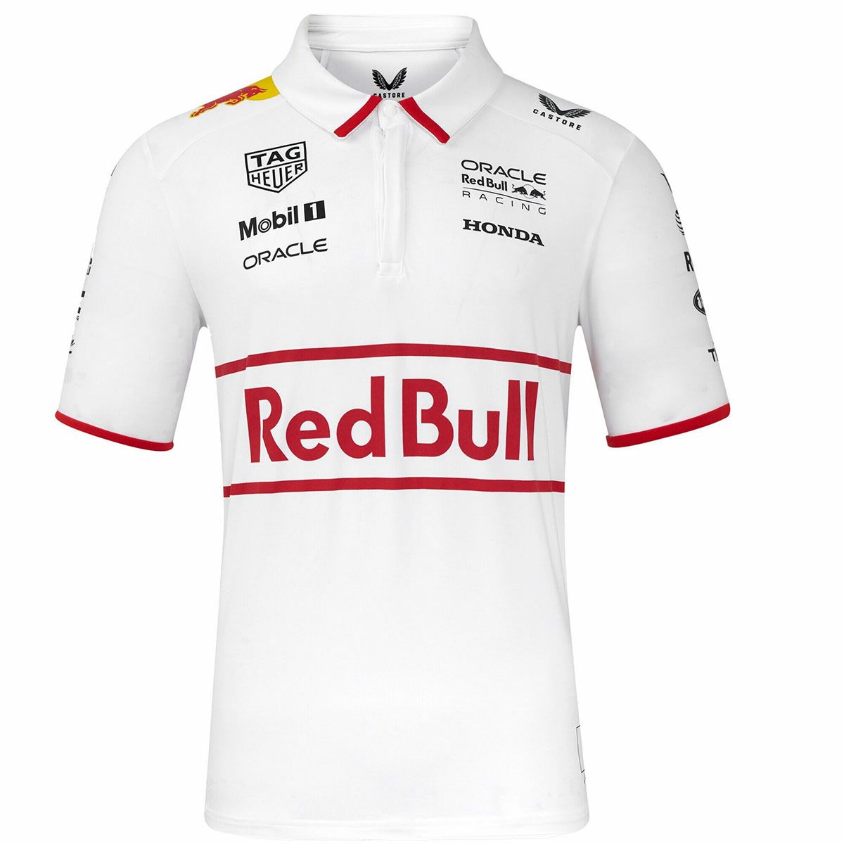 Red Bull Racing｜オラクル レッドブル レーシング 日本GP レプリカ チーム ポロシャツ 2025｜ポロシャツ｜ホワイト