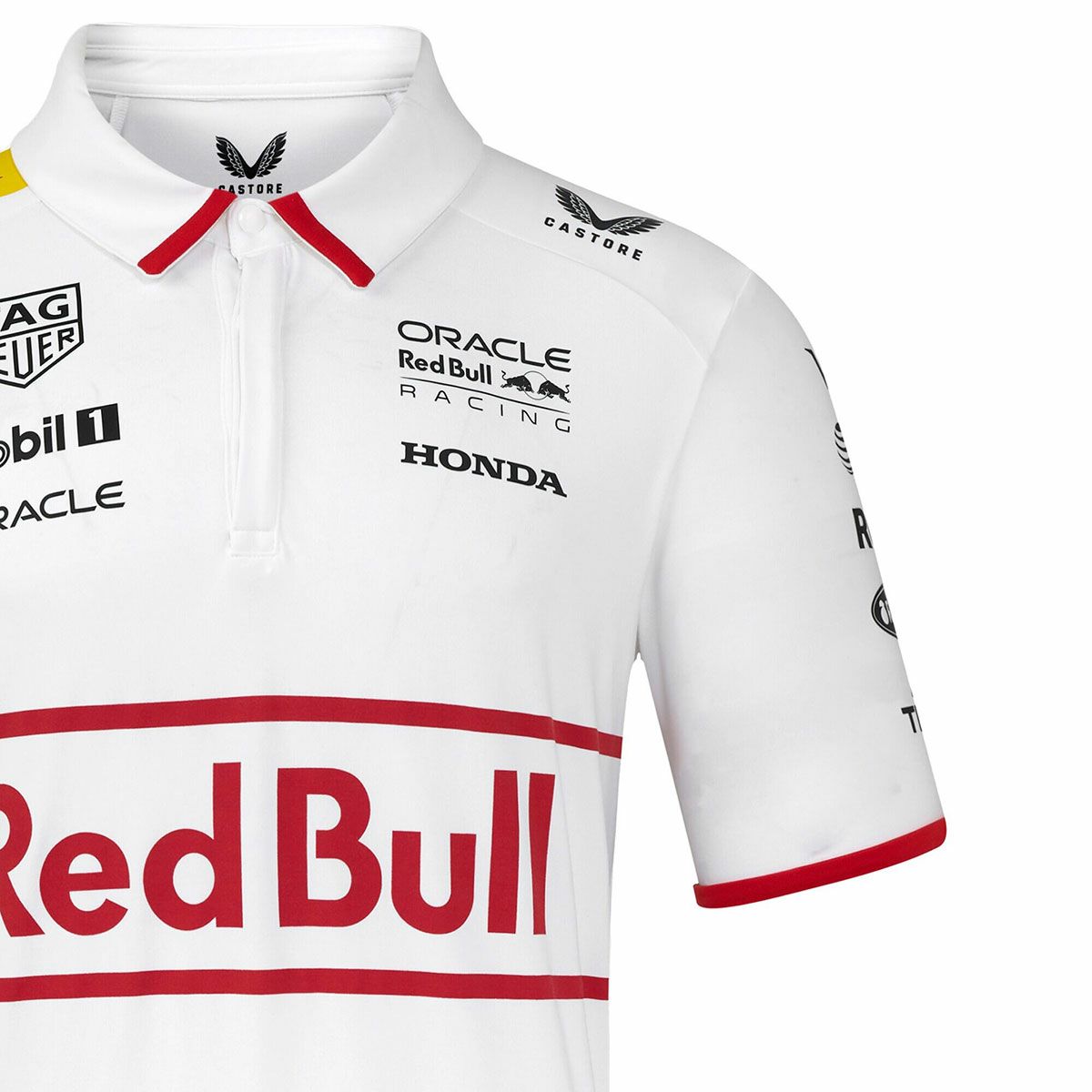 Red Bull Racing｜オラクル レッドブル レーシング 日本GP レプリカ チーム ポロシャツ 2025｜ポロシャツ｜ホワイト