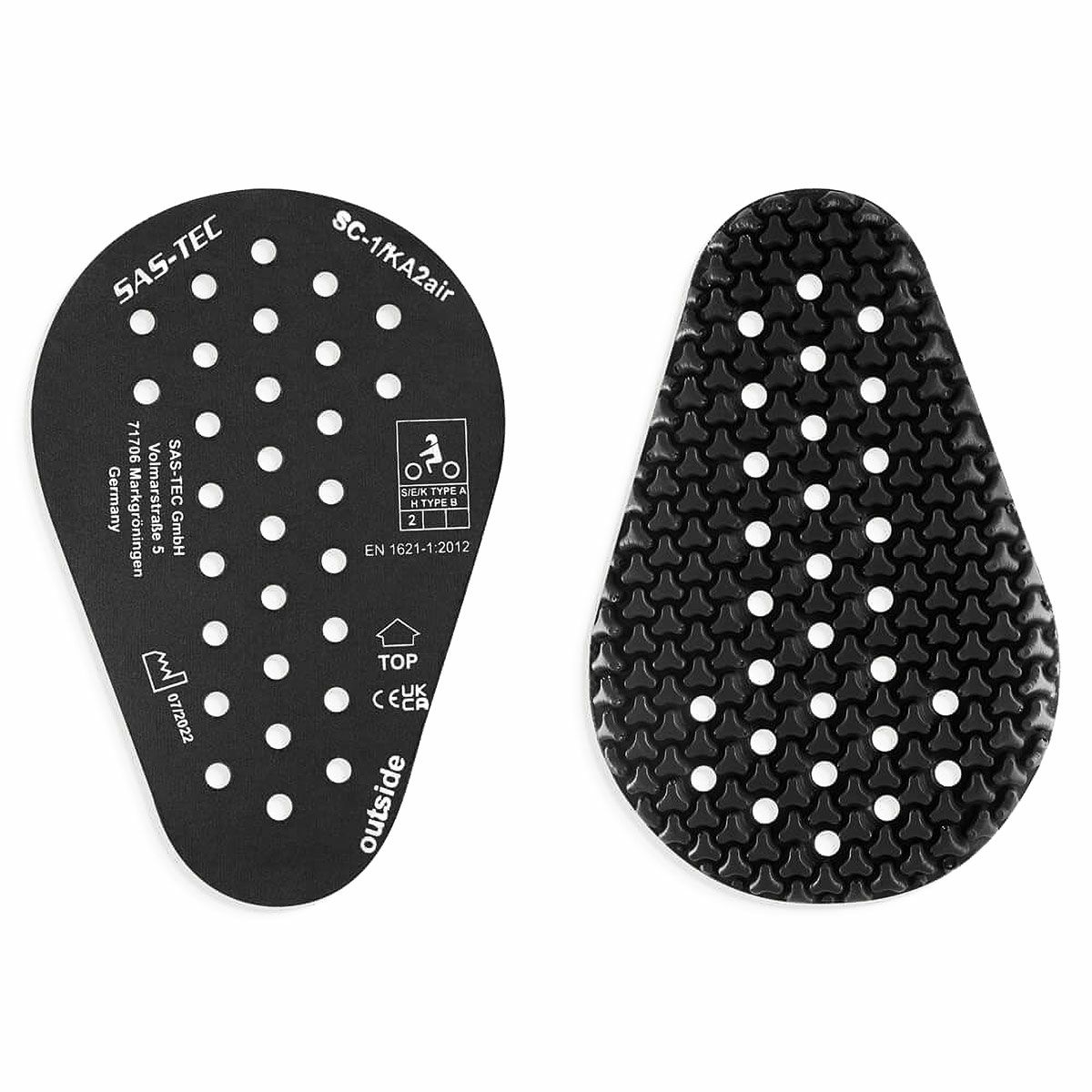 PANDO MOTO｜サステック SC-1/KA2air レベル2 プロテクター（2枚1組） 肩・肘・腰・膝兼用｜プロテクター｜ブラック