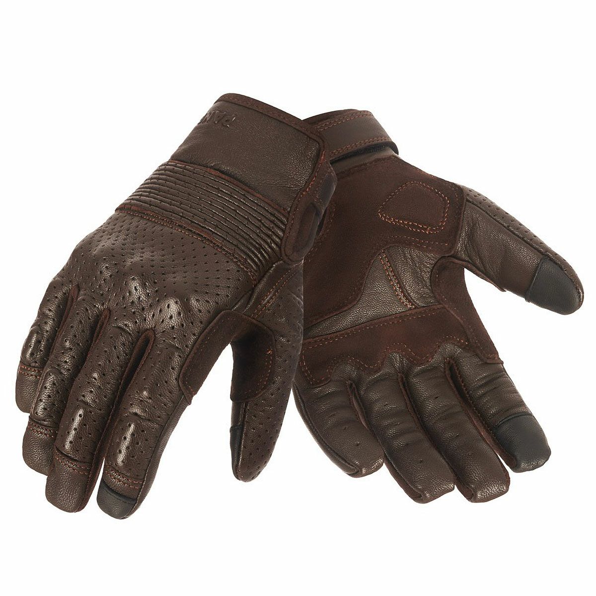 PANDO MOTO｜オニキス グローブ 02｜3シーズン｜ブラウン