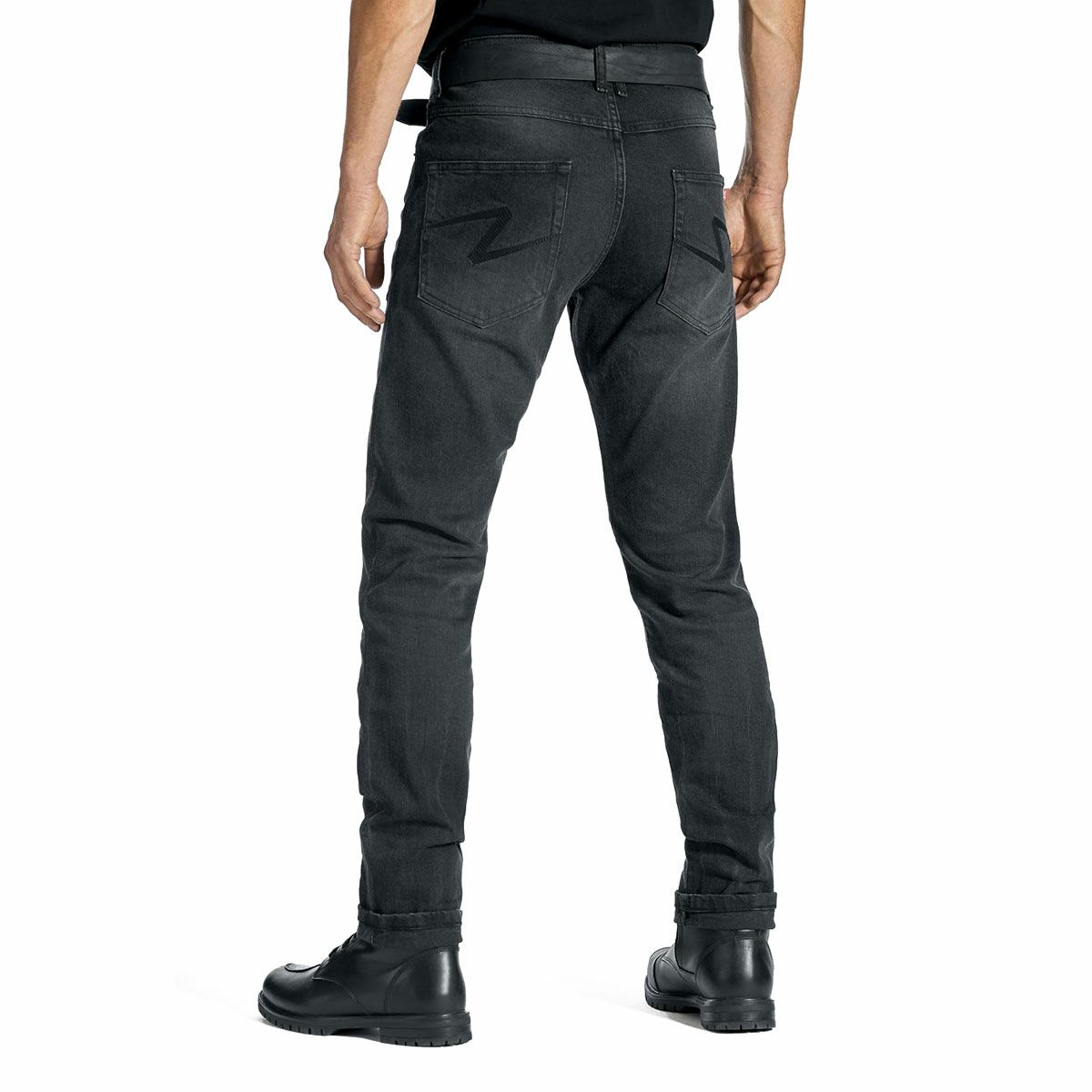 PANDO MOTO｜ロビー スリム ブラック｜デニム｜ブラック