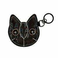 SHINICHIRO ARAKAWA｜"ウナ" エア｜キーホルダー｜ブラック×ブラック