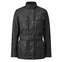 BELSTAFF｜トライアルマスター モーターサイクル ジャケット ウーマン｜ファブリック｜ブラック