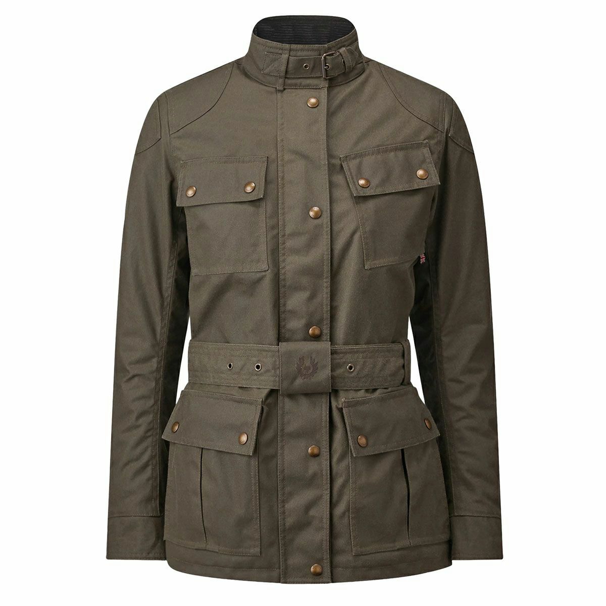 BELSTAFF｜トライアルマスター モーターサイクル ジャケット ウーマン｜ファブリック｜フォレストグリーン