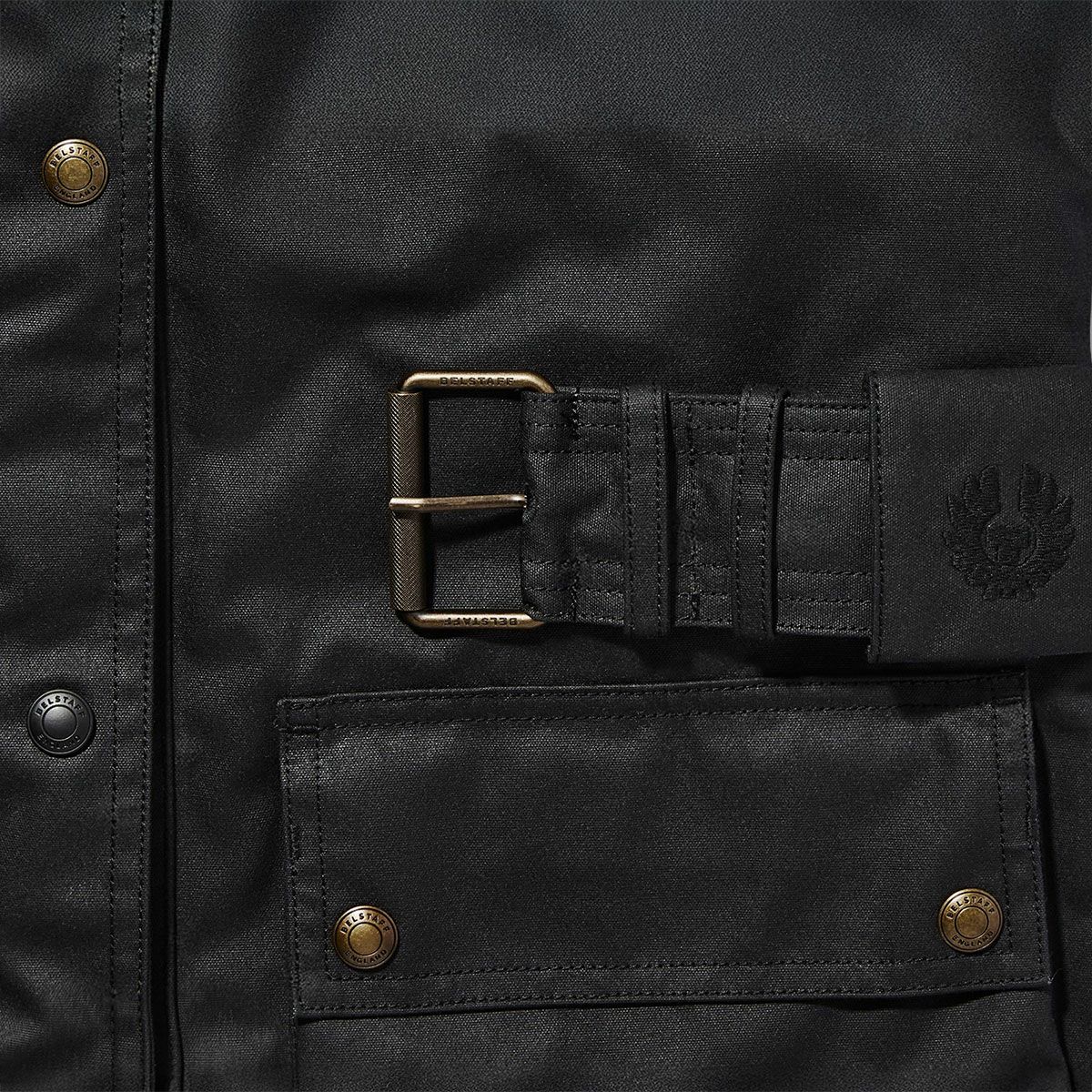 BELSTAFF｜トライアルマスター モーターサイクル ジャケット ウーマン｜ファブリック｜ブラック
