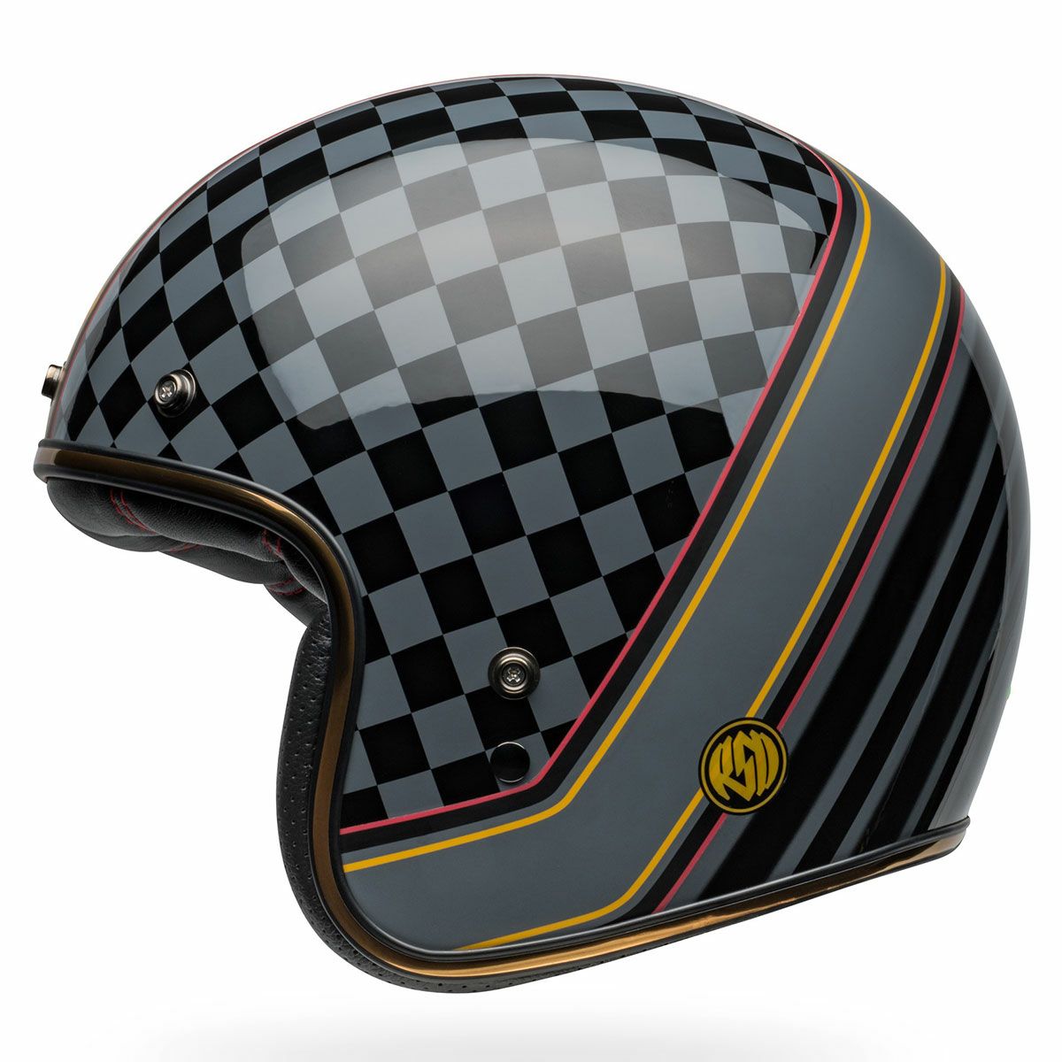 BELL｜CUSTOM500 RSD WREAKERS マット×グロスブラック×ゴールド｜ジェット｜マット×グロスブラック×ゴールド