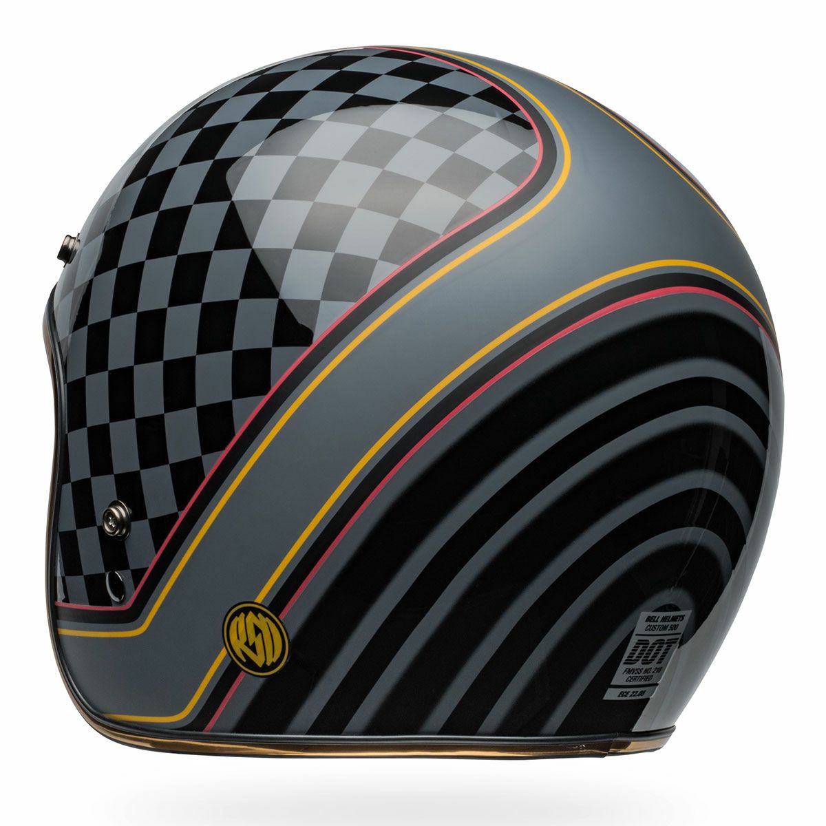 BELL｜CUSTOM500 RSD WREAKERS マット×グロスブラック×ゴールド｜ジェット｜マット×グロスブラック×ゴールド