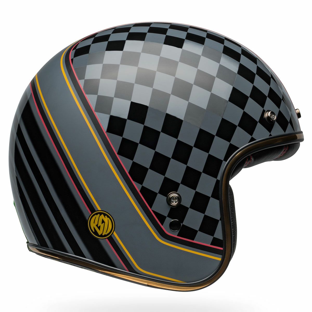 BELL｜CUSTOM500 RSD WREAKERS マット×グロスブラック×ゴールド｜ジェット｜マット×グロスブラック×ゴールド