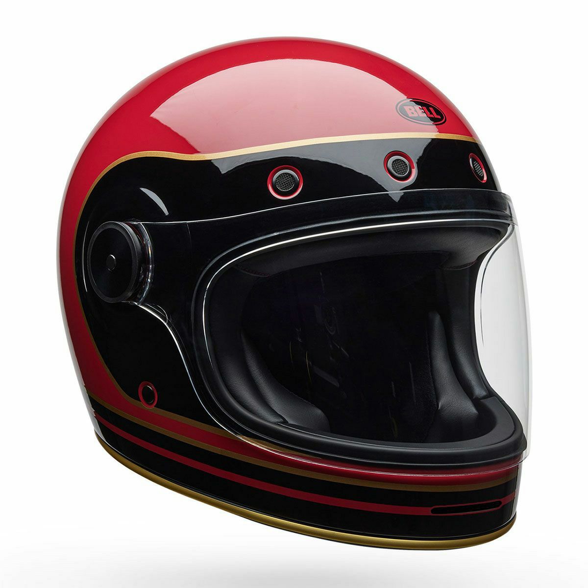 BELL｜BULLITT チャージ グロス ブラッド レッド×ブラック｜フルフェイス