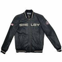 CLASSIC LEGEND MOTORS｜キャロル シェルビー ”ダラス” ブルゾン｜レザー｜マリンブルー