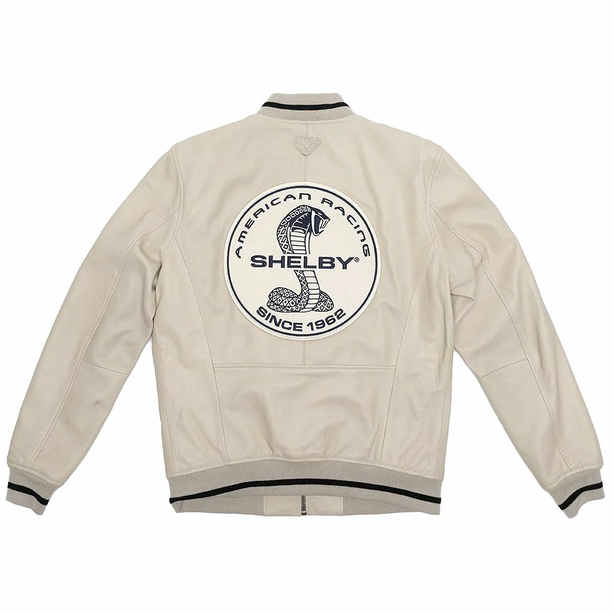 CLASSIC LEGEND MOTORS｜キャロル シェルビー ”ダラス” ブルゾン｜レザー｜エクリュ